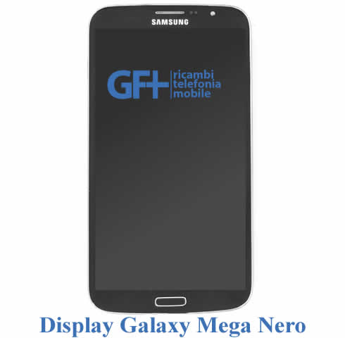 LCD Display NERO Completo Samsung Galaxy Mega GT-I9205